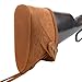 WAYNE'S DOG Slip-On Recoil Pad for Shotgun, No Drill Leather Barrel Mount Gun Stock Buttstock Extension Pads (with Barrel Mount, Brown)