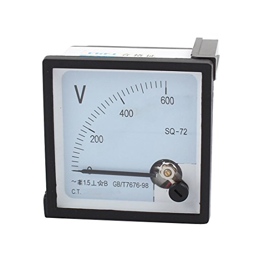 Aexit SQ-72 Class 1.5 AC 0-600V Screw Mounted Voltage Analog Panel Meter Voltmeter (c39f94e434d4ef4c5ba77cd472744438)