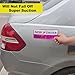 Student Driver Magnet for Car, 3pcs Funny New Driver Magnet Sticker for Car, Cute Pink Reflective Magnetic Bumper Sticker, Removable Safety Rookie Attention Sign