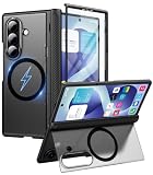 Cozycase TOP Cover 360 Antiurto Per Samsung Galaxy Z Fold 7 8 Ultra, Nero