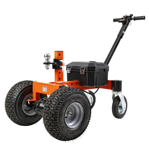 SuperHandy Chariot Électrique pour Remorque 3600LB/1630KG Poids Max. de la Remorque 600LB/270KG Poids Max. de la Flèche DC 24V 800W 7Ah avec Attelage à...