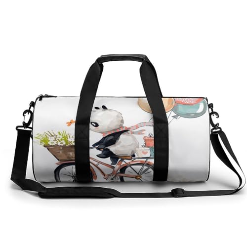 Sac de sport panda 45cm léger pour éviter les bagages encombrants