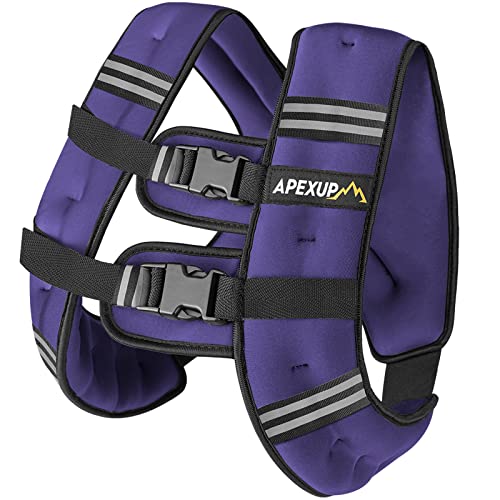 Image of APEXUP Weighted Vest Men Women, Weight Vest for Women Workout Equipment for Strength Training Running