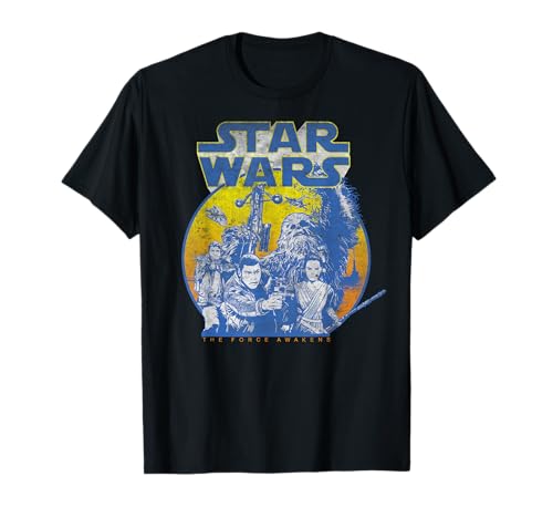 T-shirt Star Wars Episode 7 au look vintage pour vos soirées cinéma et conventions