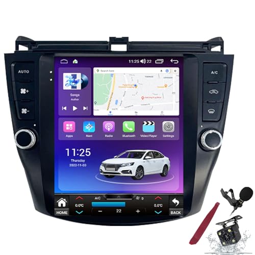 Autoradio Android 15 pour Honda Accord 7 pour remplacer l'ancien autoradio d'origine en panne