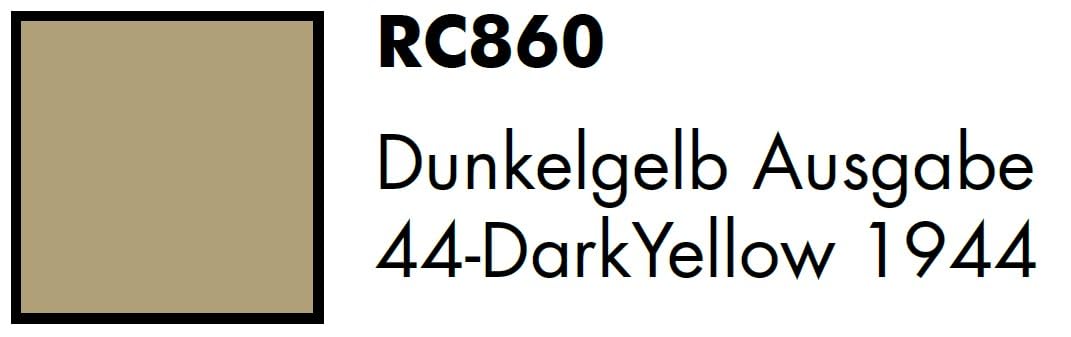 Ak Interactive Yellow Ak Real Colors Rc860 Dunkelgelb Ausgabe 44-Dark 1944 Ral 7028 (17Ml) (Old Rc061)
