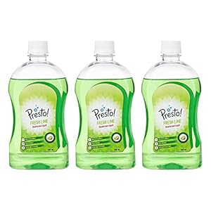 Amazon Brand – Presto! Disinfectant Liquid, 500 ml – Fresh Lime (Pack of 3)