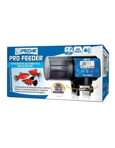PRODAC Mangeoire automatique pour poissons | Alimentation automatique pour poissons