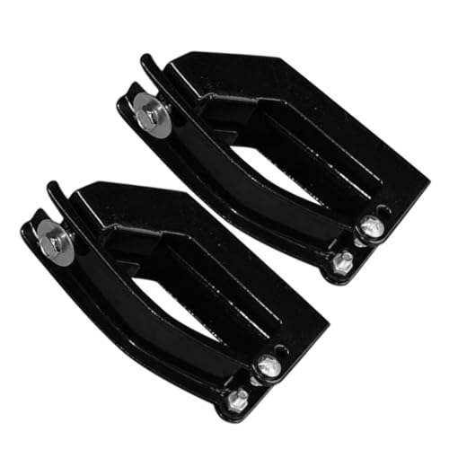 Mobestech Crossbar Clips for Cars 2 Pack Universal Fit Roof Rack Mounting Clamps Sturdy Car Topper Clamps