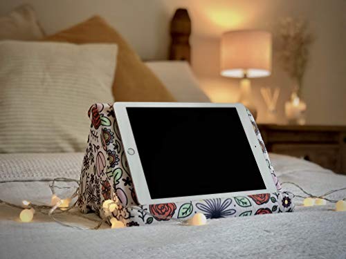 Paisley Tablet Cushion and Book pillow stand holder - Image 4