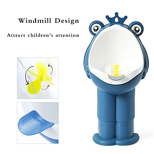 Frog Pee Training,Potty Training Urinal Children\'s Urinal Kids Toilet Child Standing Urinal Wall-Mounted Toilet for Boy