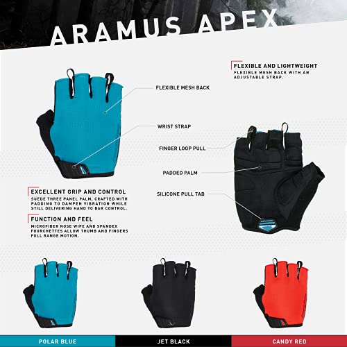 Gants de cyclisme Lizard Skins Aramus Apex-Polar robustesse et finitions de précision