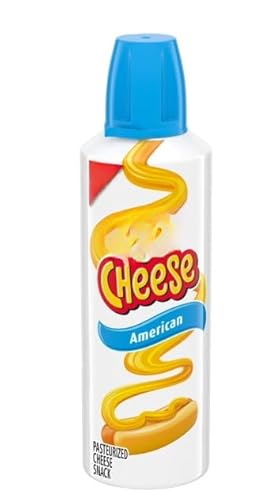 Easy Chese American Cheese Snack 8 oz Can- Yellow American Cheese