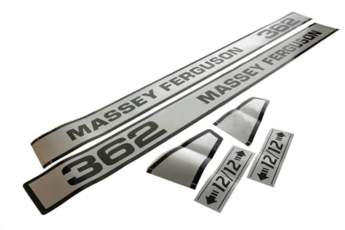 Kit Decalcomanie Adesivi Per Macchine Agricole Massey Ferguson 362