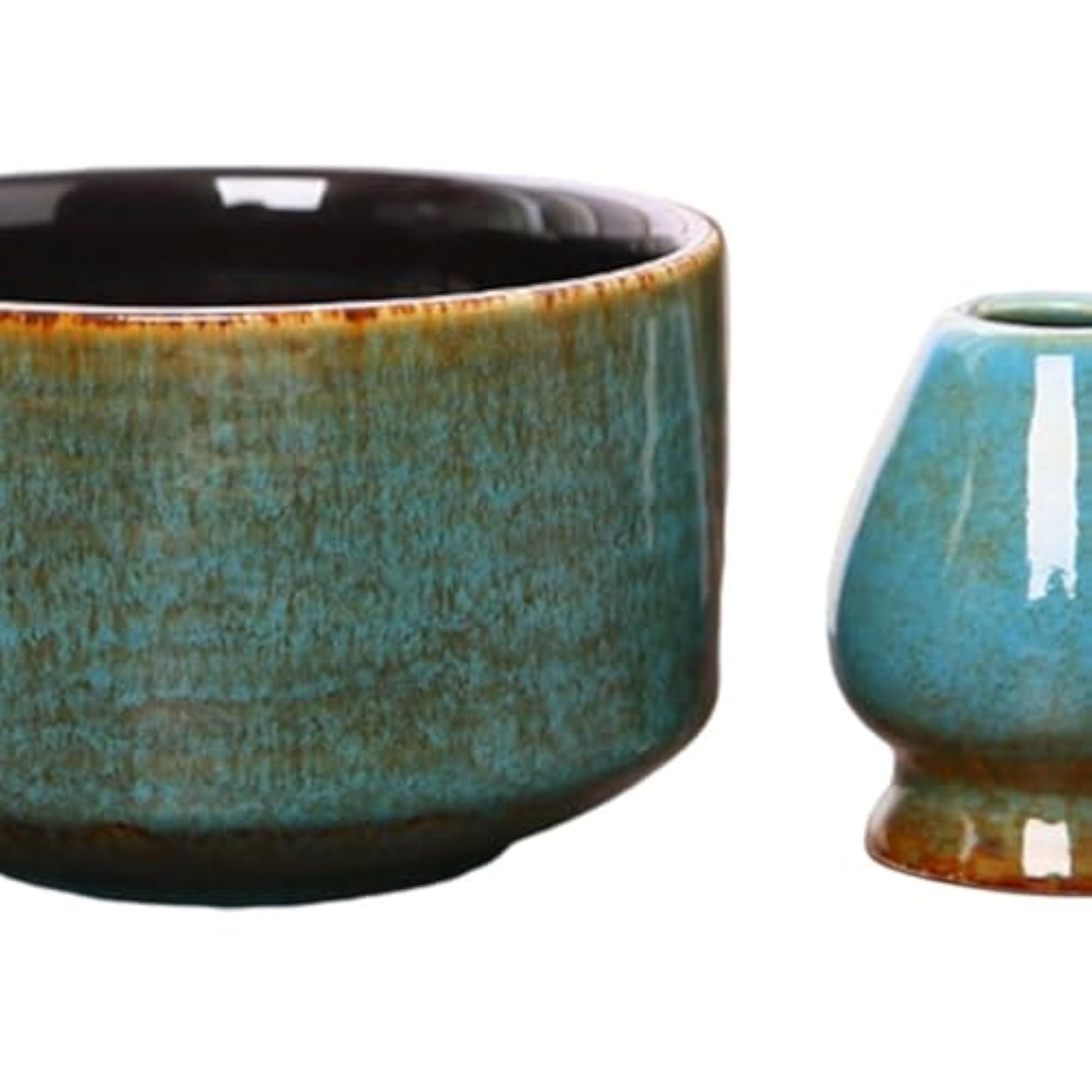 4Pcs Matcha Bowl Handmade, Traditional Gift for Tea Lovers