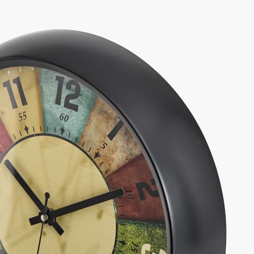 Image of Home Centre Casablanca Neo Wall Clock - 30.5cm