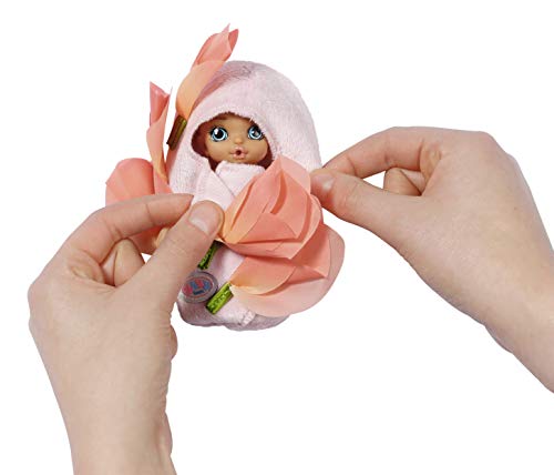 Zapf Creation 904251 BABY born Surprise 4 Garden Sammelfigur inkl. Kokon, Windel, Fläschchen, Geburtszertifikat und Übersicht über die Babys- Charakter nicht frei wählbar. Überraschungspacks – Bild 7