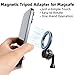 FPN Magnetic Tripod Holder Mount Adapter for MagSafe, Magnet Phone Holder Adapter with 1/4