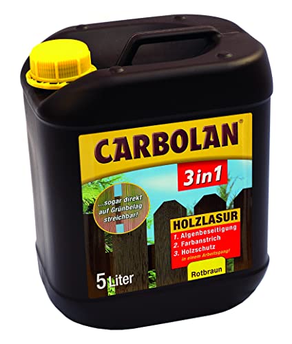 Carbolan 3in1 Algenfrei 5L Rotbraun, direkt auf...