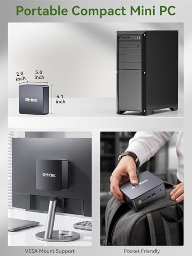 Image of GMKtec Mini PC G11 Ryzen Embedded R2544 (Beat 3500U) 16GB DDR4 512GB SSD