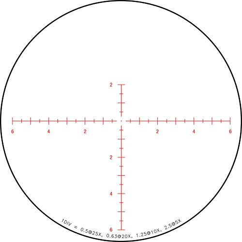 Image of Trijicon Tenmile First Focal Plane (FFP) Riflescope with Red /Green MRAD Precision Tree Reticle
