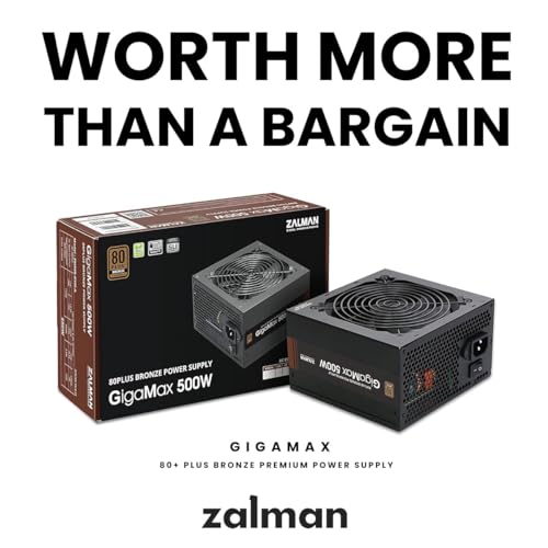 Zalman GigaMax 500W Power Supply for ATX PCs