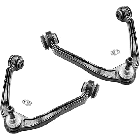 ASTARPRO-Front Upper Control Arm w/Ball Joints Replacement for Chevy Avalanche Silverado Suburban 1500 Express Tahoe GMC Savana Sierra Yukon Cadillac Escalade 2pc Set Cover