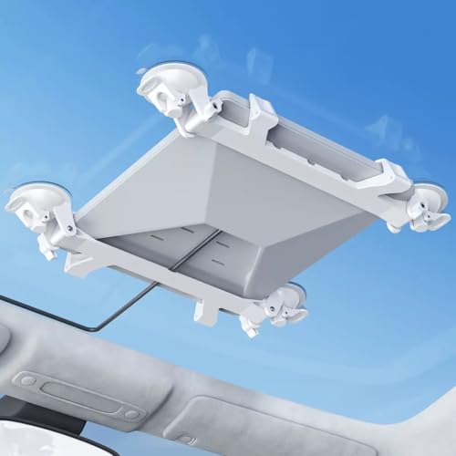 Starlink Mini Mount with Powerful Suction - Lightweight Flexible Installation on SUVs Vans RVs - Ultra-Stable Signal on Car Windows Sunroofs & Travel - White
