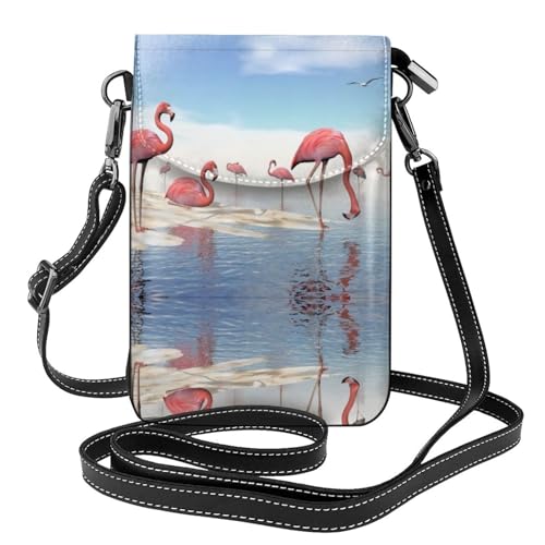 Sac à bandoulière flamants roses pour organiser vos pièces et voyager en toute légèreté