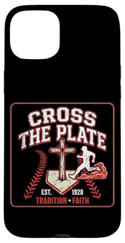 Cross The Plate �N���X�`���� �싅 �M�� �C�G�X �X�}�z�P�[�X iPhone 15 Plus �p