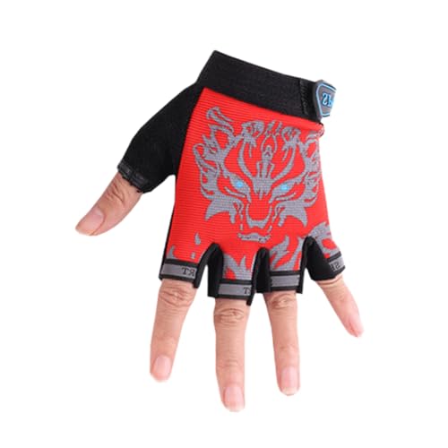 TENDYCOCO Luvas de ginástica, 2 peças, luvas de ciclismo, luvas de bicicleta para crianças, luvas de