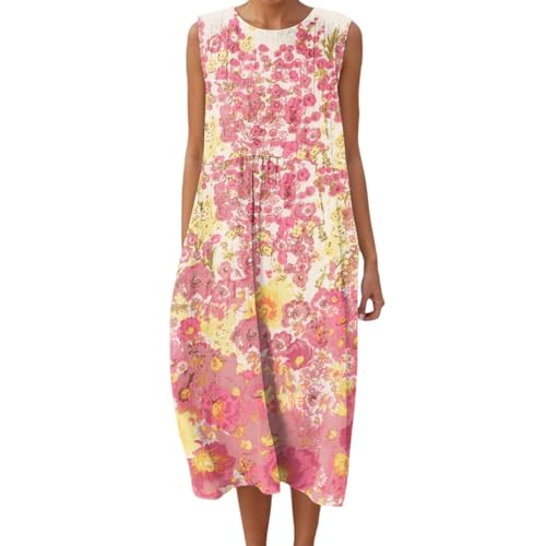 Robe d'été en lin haut de gamme, élégance bohème et finitions soignées