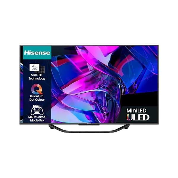 Hisense TV 55U7KQ - Mini-LED Smart TV de 55 Pulgadas 144Hz