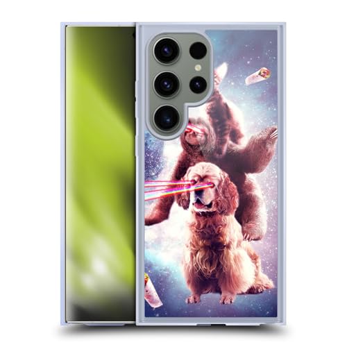 Coque MagSafe Samsung S24 Ultra antichoc gel souple imprimé chat laser pizza