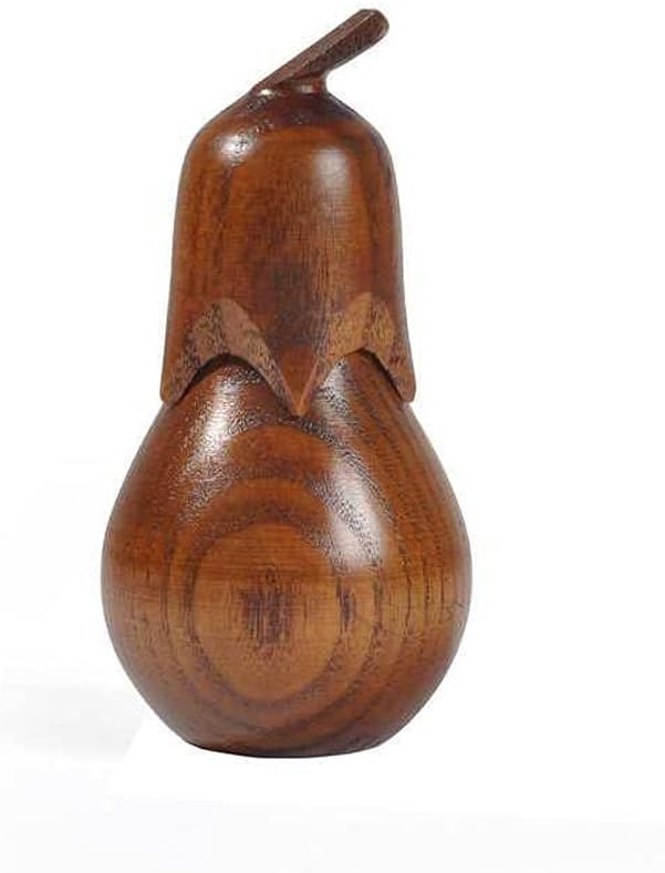 Eggplant Toothpick Tin Box Living Room Dining Room Wooden Toothpick Holder Convenient Toothpick Storage Box