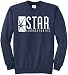 Star Labs Sweatshirt Star Laboratories Superhero Sweatshirt Navy M