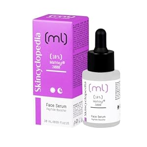 Skincyclopedia Peptide Serum met 10% matrixyl 3000, anti-aging gezichtsserum tegen rimpels, zeer effectieve gezichtsverzorging, vermindert rimpels, 30 ml