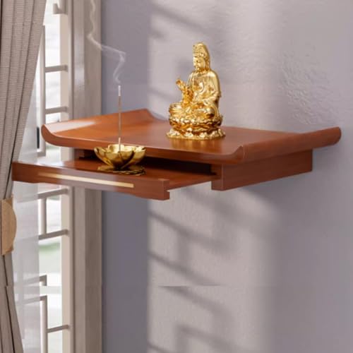 Table de prière suspendue pour coin zen et méditation bouddhiste