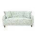 Sofa Überwürfe 2 Sitzer Sofabezug, Morbuy Elastisch Ecksofa L Form Stretch Antirutsch Armlehnen Sofahusse Sofa Abdeckung Hussen für Sofa Couchbezug Sesselbezug (2 Sitzer,Hellgrün)