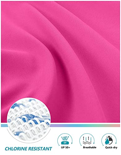 Image of Kayrth Women's High Waisted Swim Skirt with Zipper Pockets Tummy Control Bathing Suit Swimsuit Tankini Bottoms