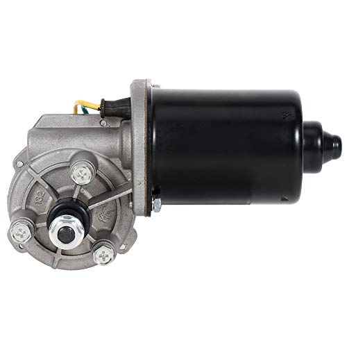 Image of cciyu Front Windshield Wiper Motor Compatible with 1998 For Dodge For B1500 Replace 55155046AD,55155046AE,WPM3009 4 Pin Wiper Motor