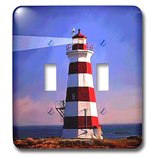 3dRose Light House double toggle switch
