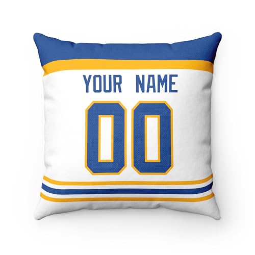 Image of ANTKING Buffalo Throw Pillow Personalized Custom Any Name and Number for Men Women Boy Gifts