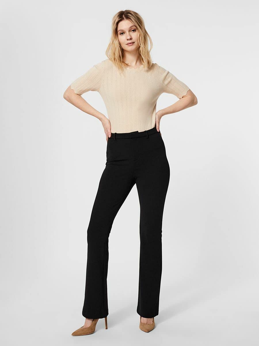 VERO MODA Female Hose VMAMIRA Mittlere Taille Hose