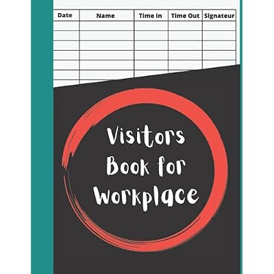 Visitors Book for Workplace