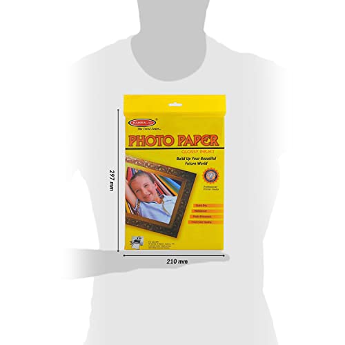 Image of Bambalio BPG 180-50 (Classic) Glossy Photo Paper, 180 gsm, 50 Sheets A4 Size