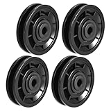 sourcing map 4stk. 70mm Lager Riemenscheibe Kabel Fitnessgeräte Zubehör