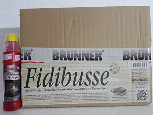 Fidibusse Brunner Ofenanzünder Grillanzünder Anzünder 350 Stück +...