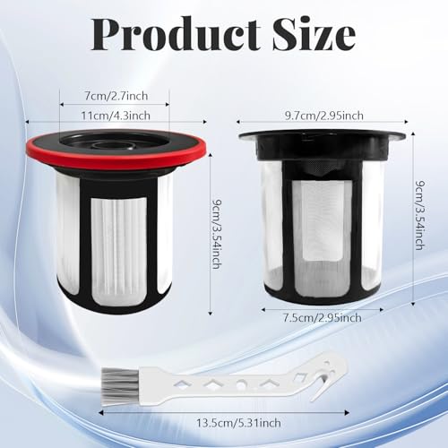 1 PCS Filter für Bosch Unlimited 6 Staubsauger Zubehör Ersatzteile mit Reinigungsbürste