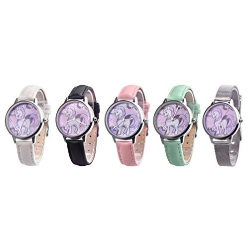 NICERIO Kids Watches Quartz Watch for Kids Kids Digital Watch Cartoon Pattern Children Watch Wrist W